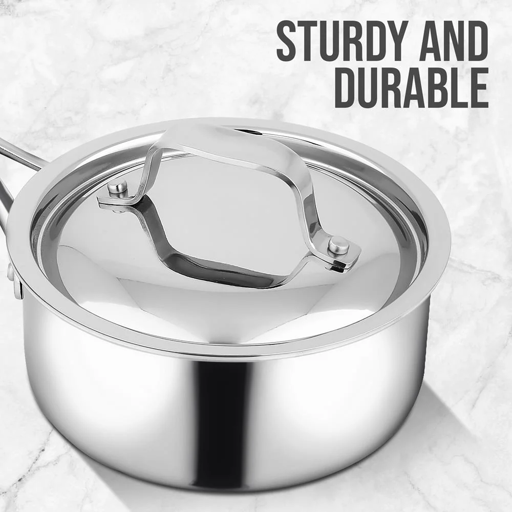 Lid For 1.5 Quart Saucepan Pot - Stainless Steel Lid, Works With Model Number: Ncssx45 - Image 4