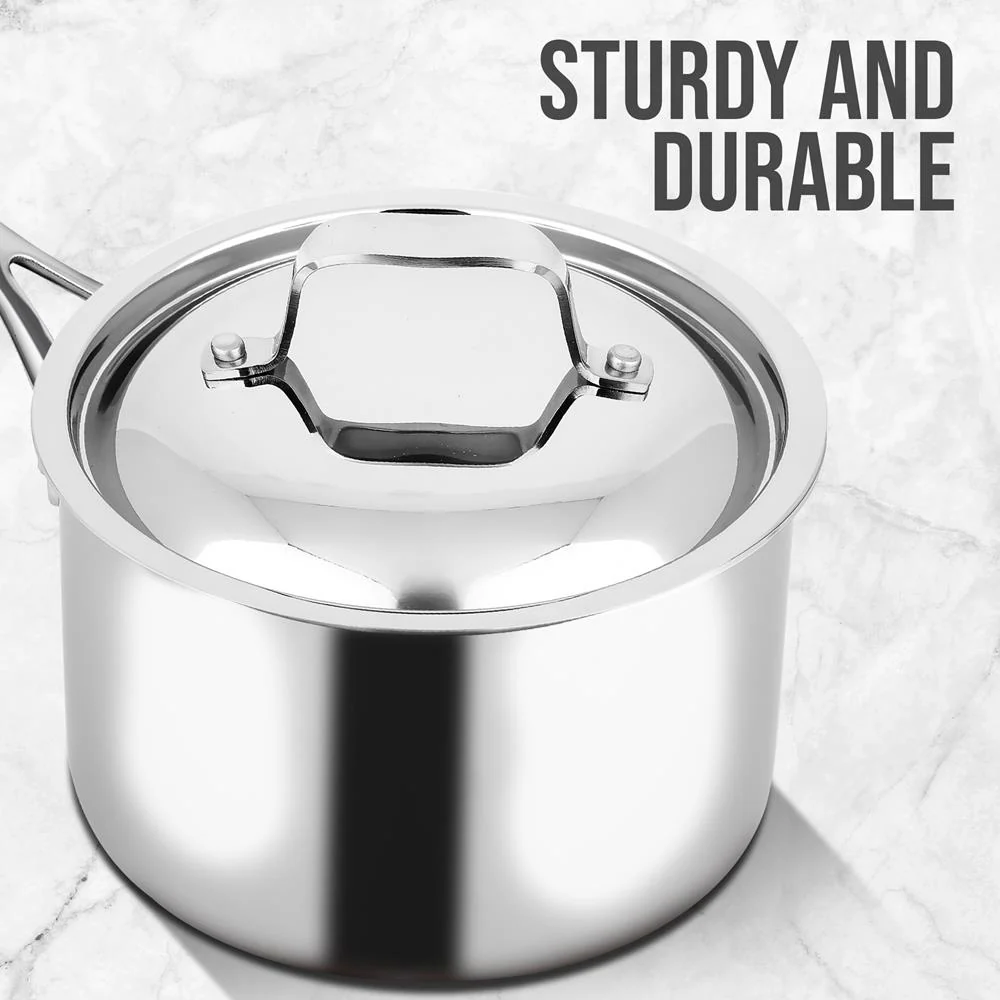 Lid For 3 Quart Sauce Pan - Stainless Steel Lids, Works With Model Number: Ncssx45 - Image 4