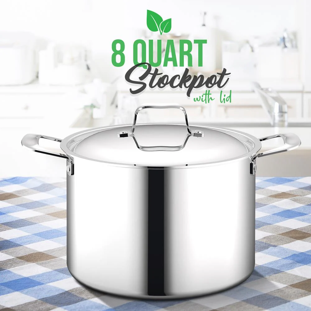 Stockpot With Lid - Stainless Steel, Works With Model Number: Ncssx45 - Image 2