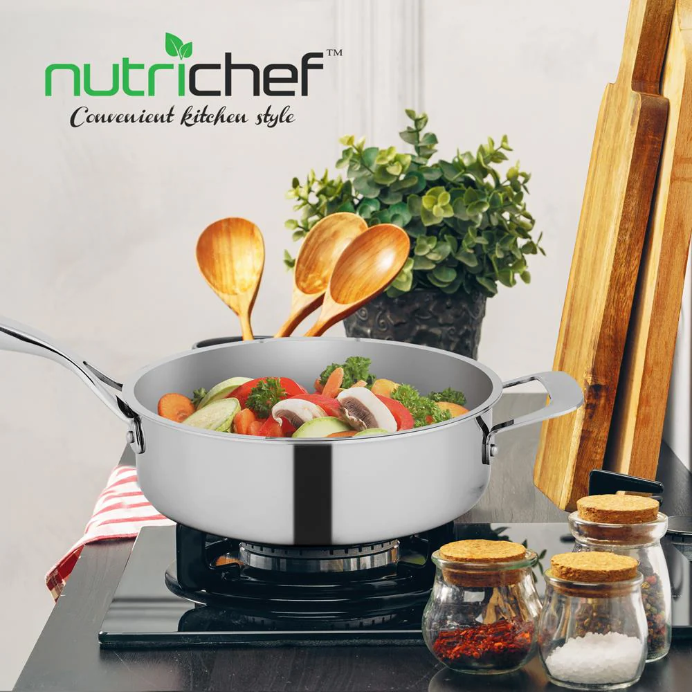 Saute Pan With Lid - Stainless Steel, Works With Model Number: Ncssx45 - Image 5
