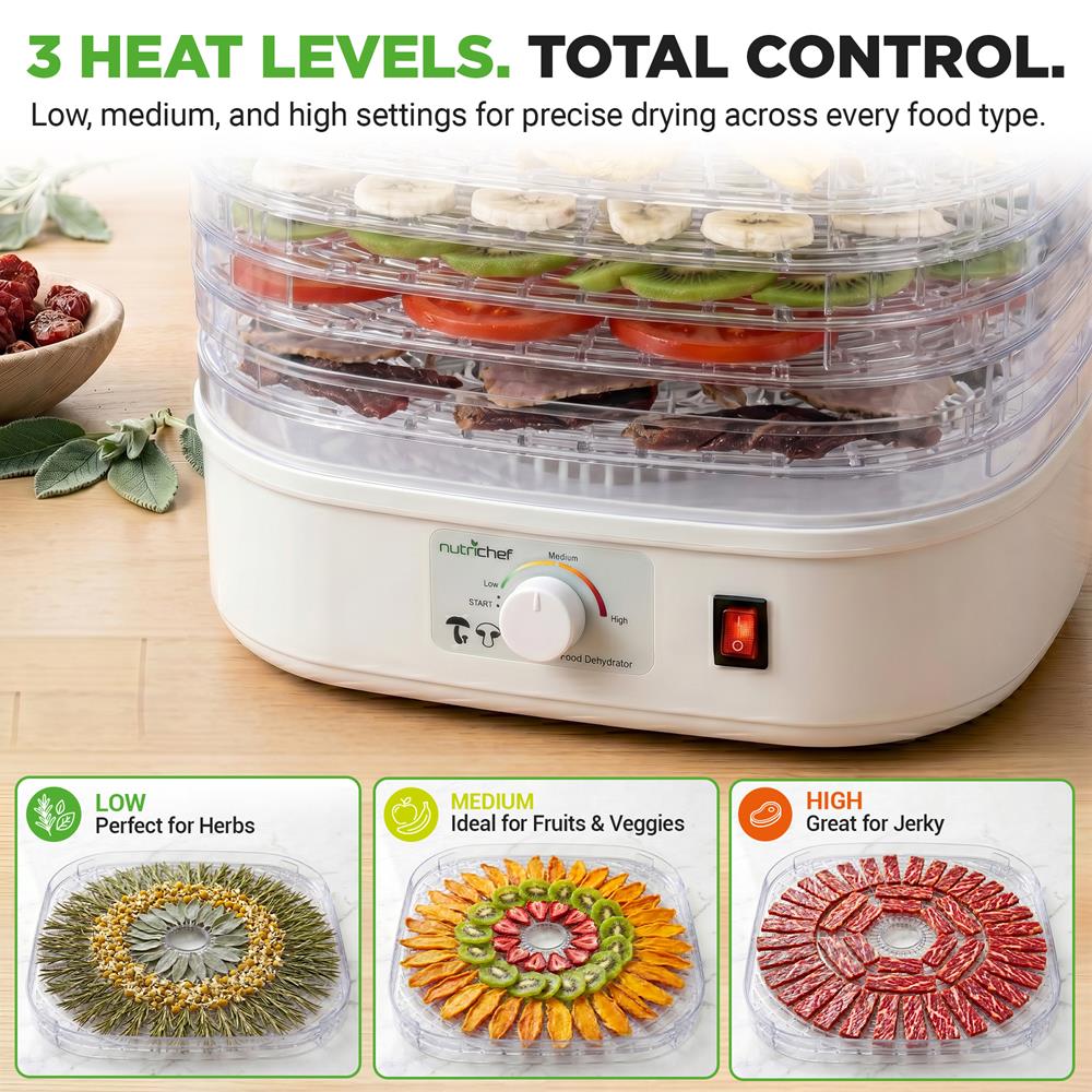 Electric Countertop Food Dehydrator, Food Preserver - Image 9