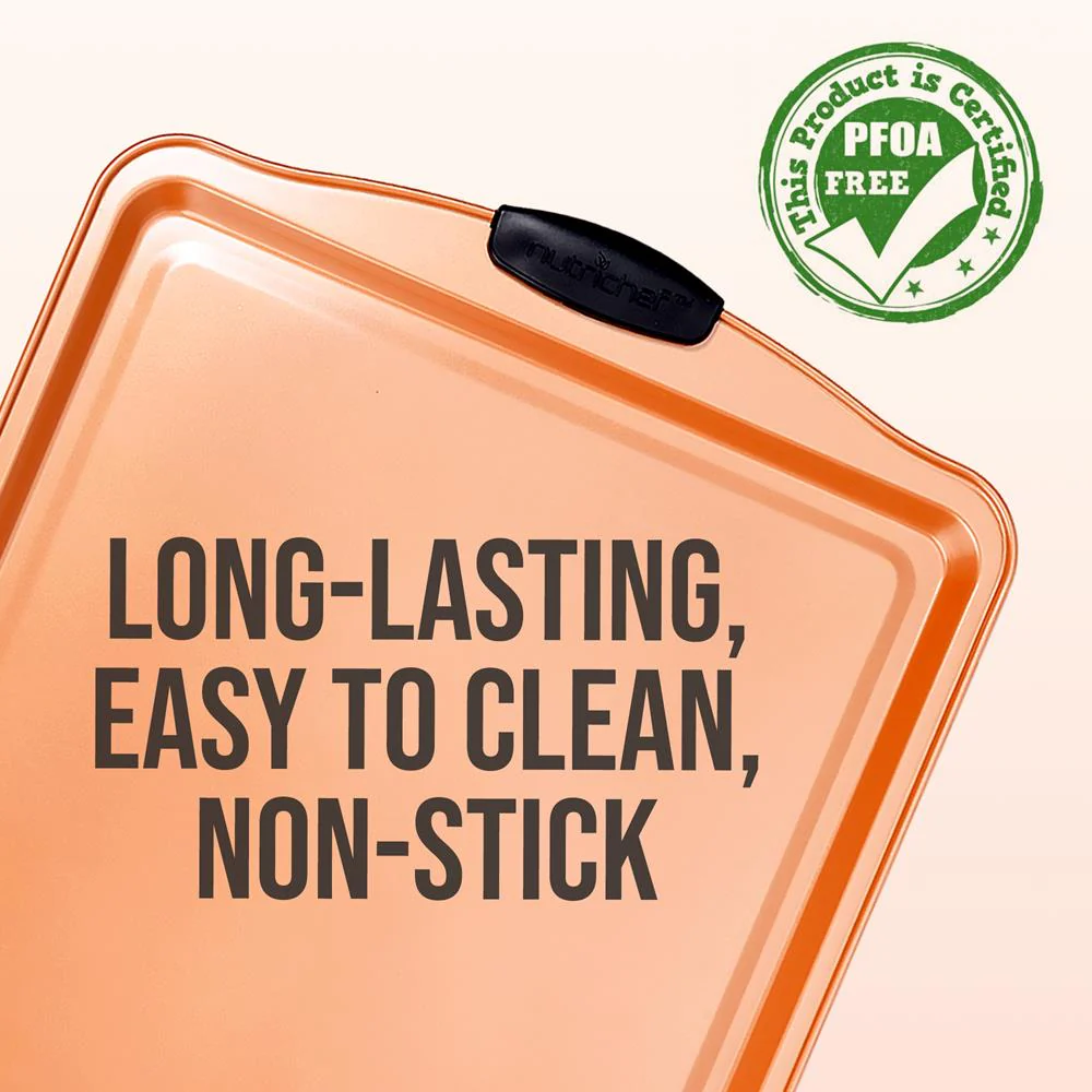 Large Cookie Sheet -Commercial Grade Restaurant Quality Metal Bakeware, Compatible With Models: Ncsbs3S45, Nc5Pcs (Copper) - Image 3