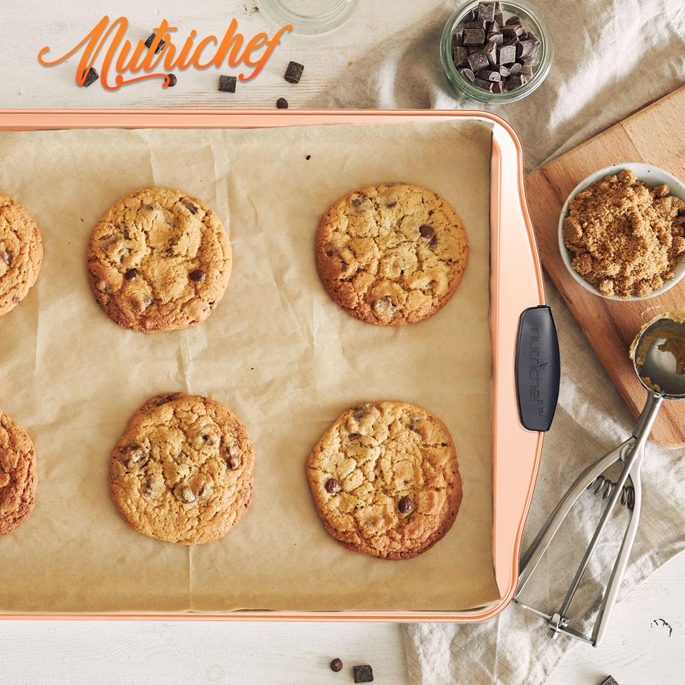 Large Cookie Sheet -Commercial Grade Restaurant Quality Metal Bakeware, Compatible With Models: Ncsbs3S45, Nc5Pcs (Copper) - Image 4