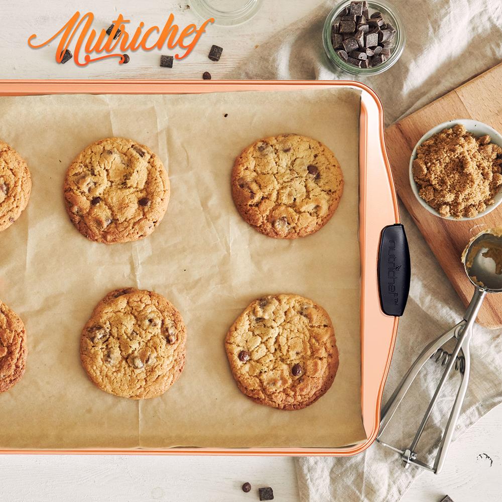 Medium Cookie Sheet -Commercial Grade Restaurant Quality Metal Bakeware, Compatible With Models: Ncsbs3S45, Nc5Pcs (Copper) - Image 4
