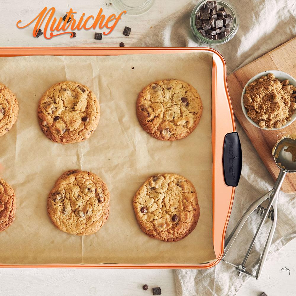 Small Cookie Sheet -Commercial Grade Restaurant Quality Metal Bakeware, Compatible With Models: Ncsbs3S45, Nc5Pcs (Copper) - Image 4