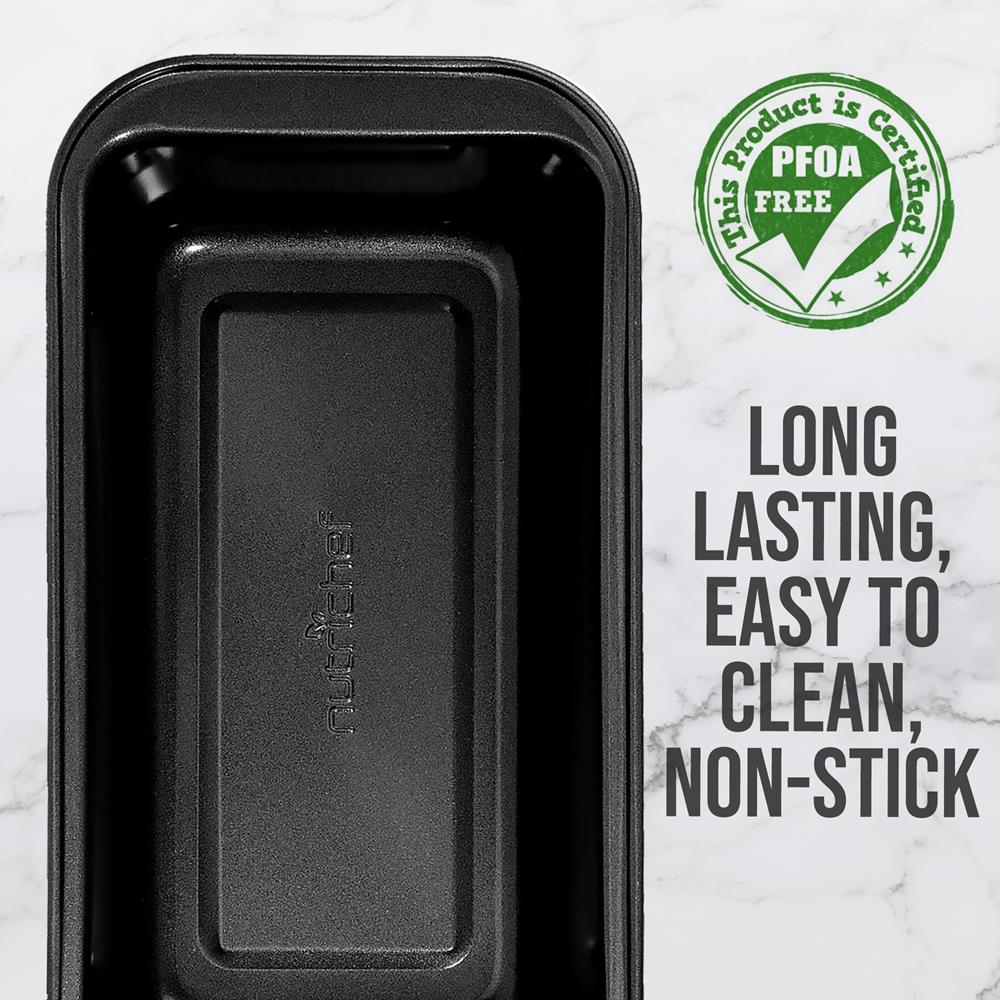 Non-Stick Loaf Pan - Deluxe Nonstick Gray Coating Inside And Outside, Compatible With Model: Ncbs10S (Black) - Image 3