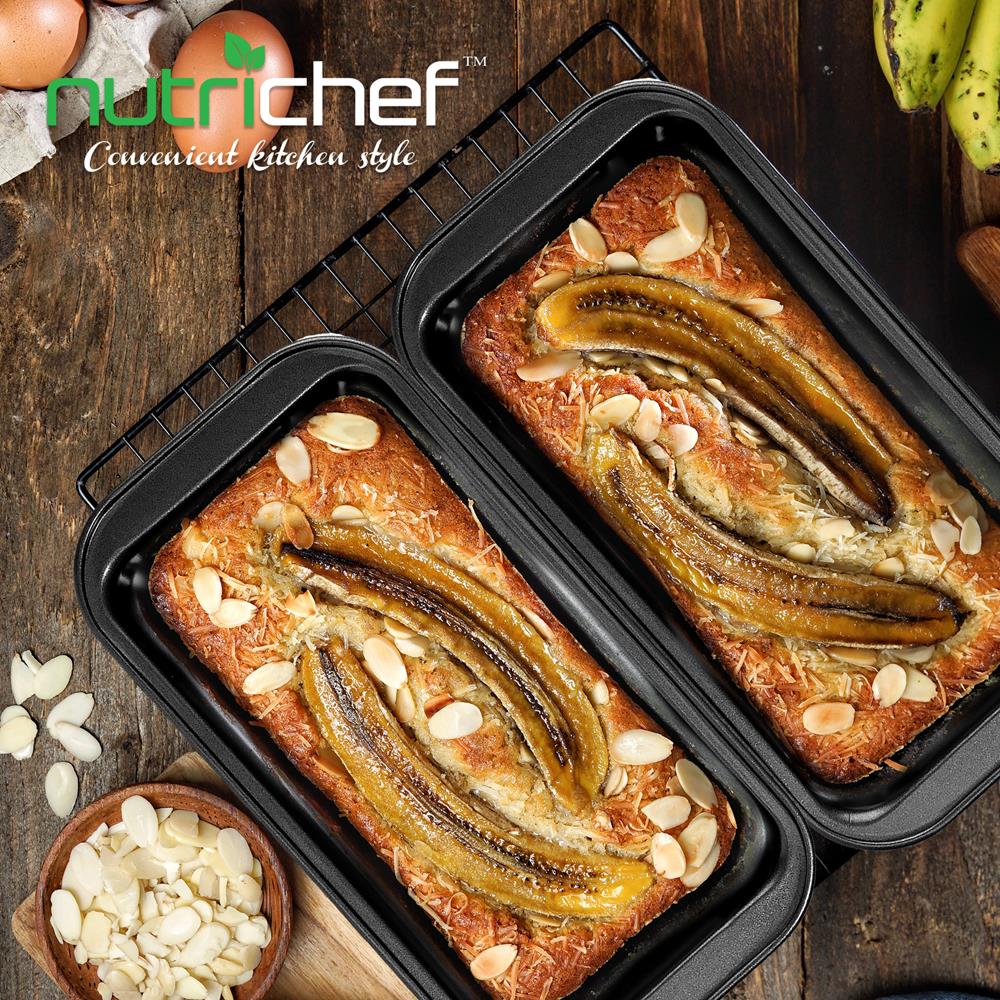 Non-Stick Loaf Pan - Deluxe Nonstick Gray Coating Inside And Outside, Compatible With Model: Ncbs10S (Black) - Image 4