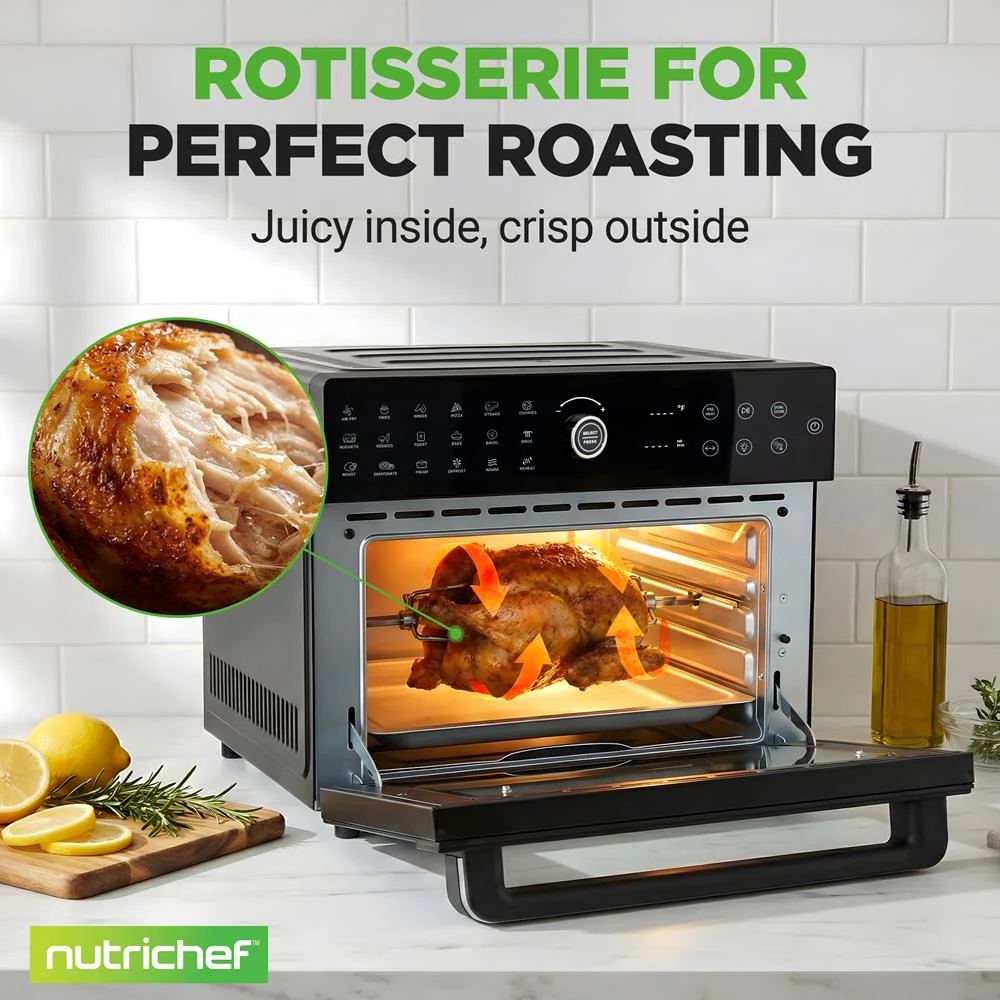 Digital Air Fryer Toaster Oven Combo, 32 Qt - Image 5