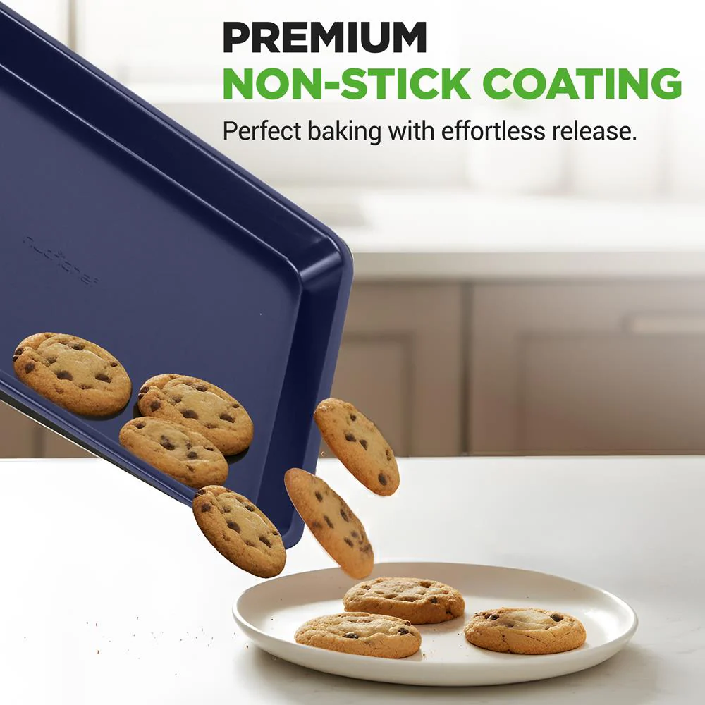 6-Piece Nonstick Bakeware Set - Easy Clean Carbon Steel, Dishwasher Safe - Image 6