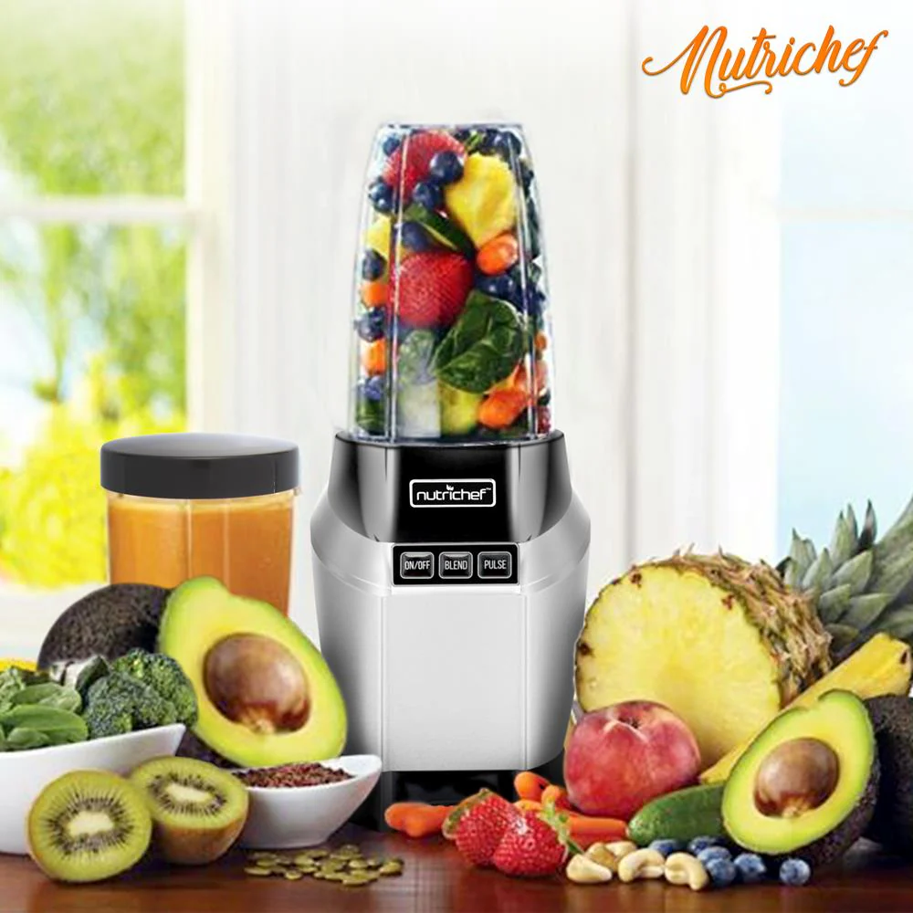 Electric Blender for Smoothies - High-Speed Motor, Stainless Steel Blade - Image 6