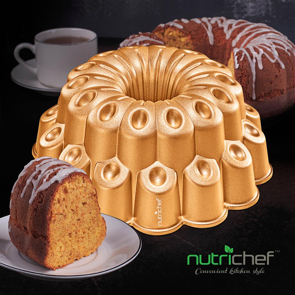 9" Cake Pan, Uniform Browning, Cast Aluminum, Nonstick Coating - Image 7