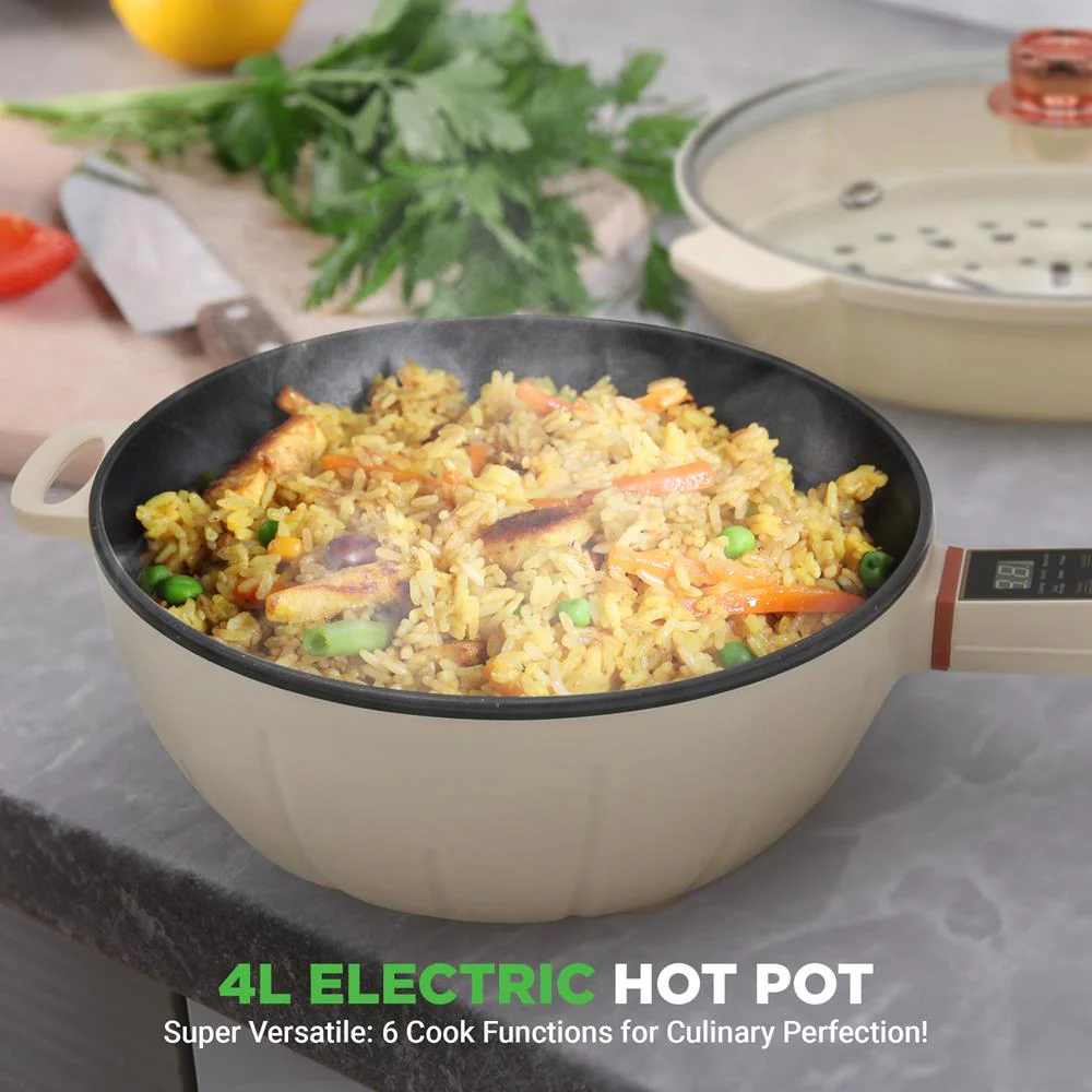 Multifunctional Electric Frying Pan - Image 2