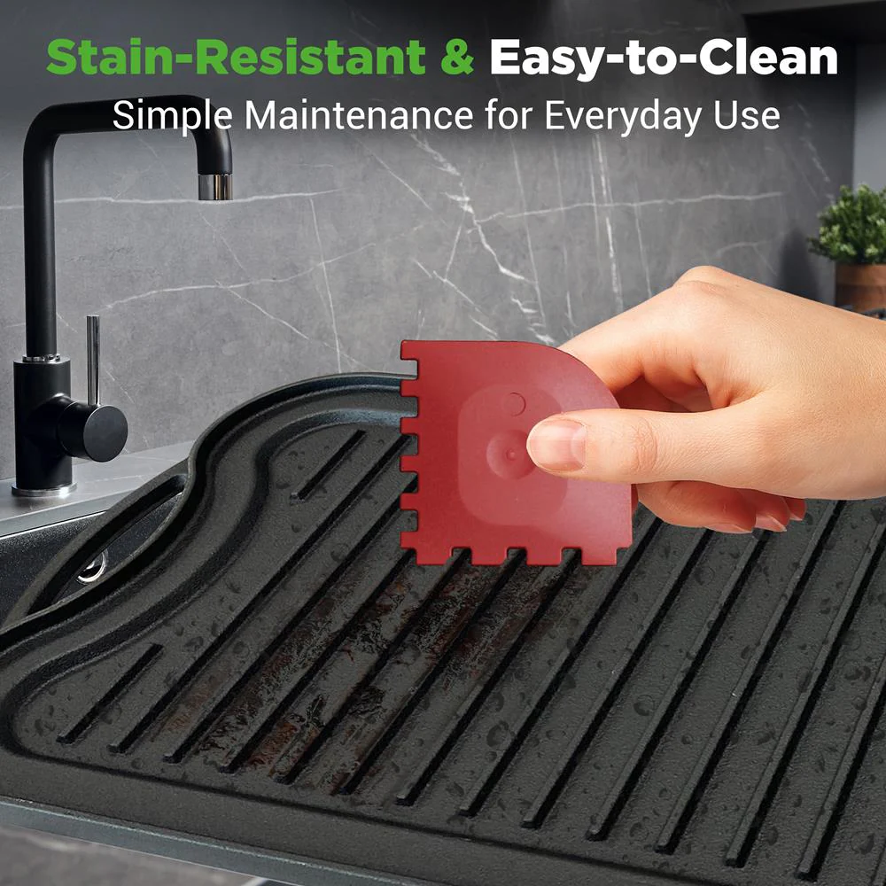 Reversible Cast Iron Griddle - Even Heat, Extra-Wide, Oven Safe - Image 6