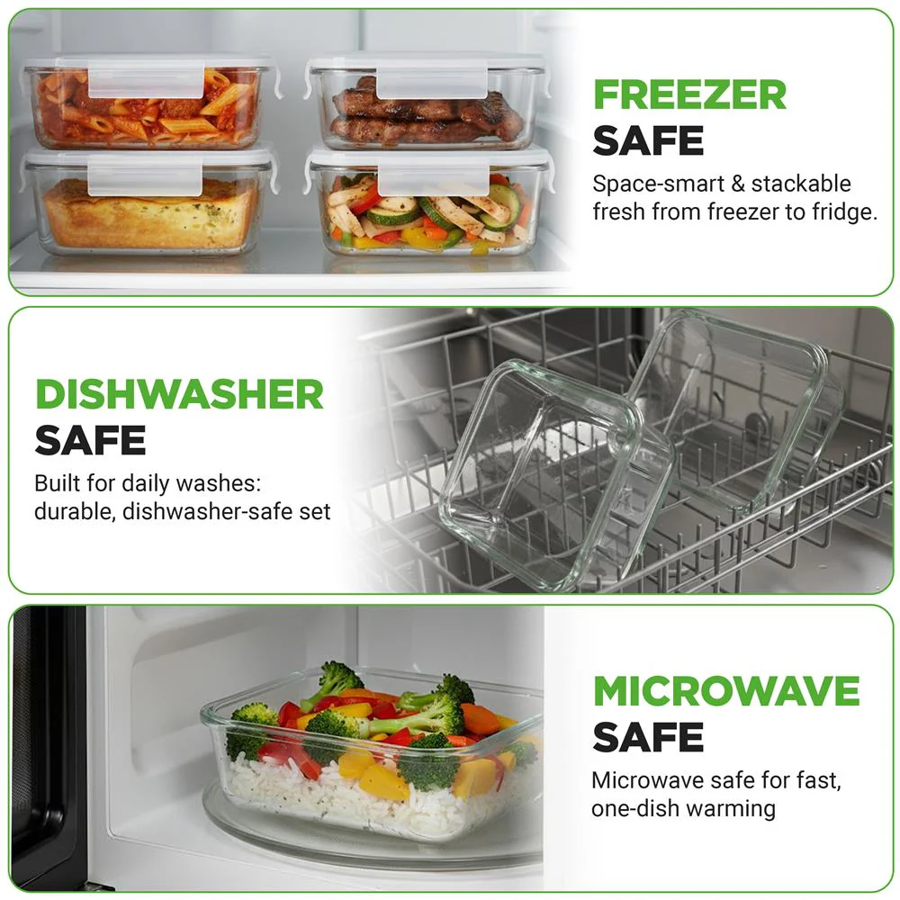 High Borosilicate Glass Food Container - Image 4