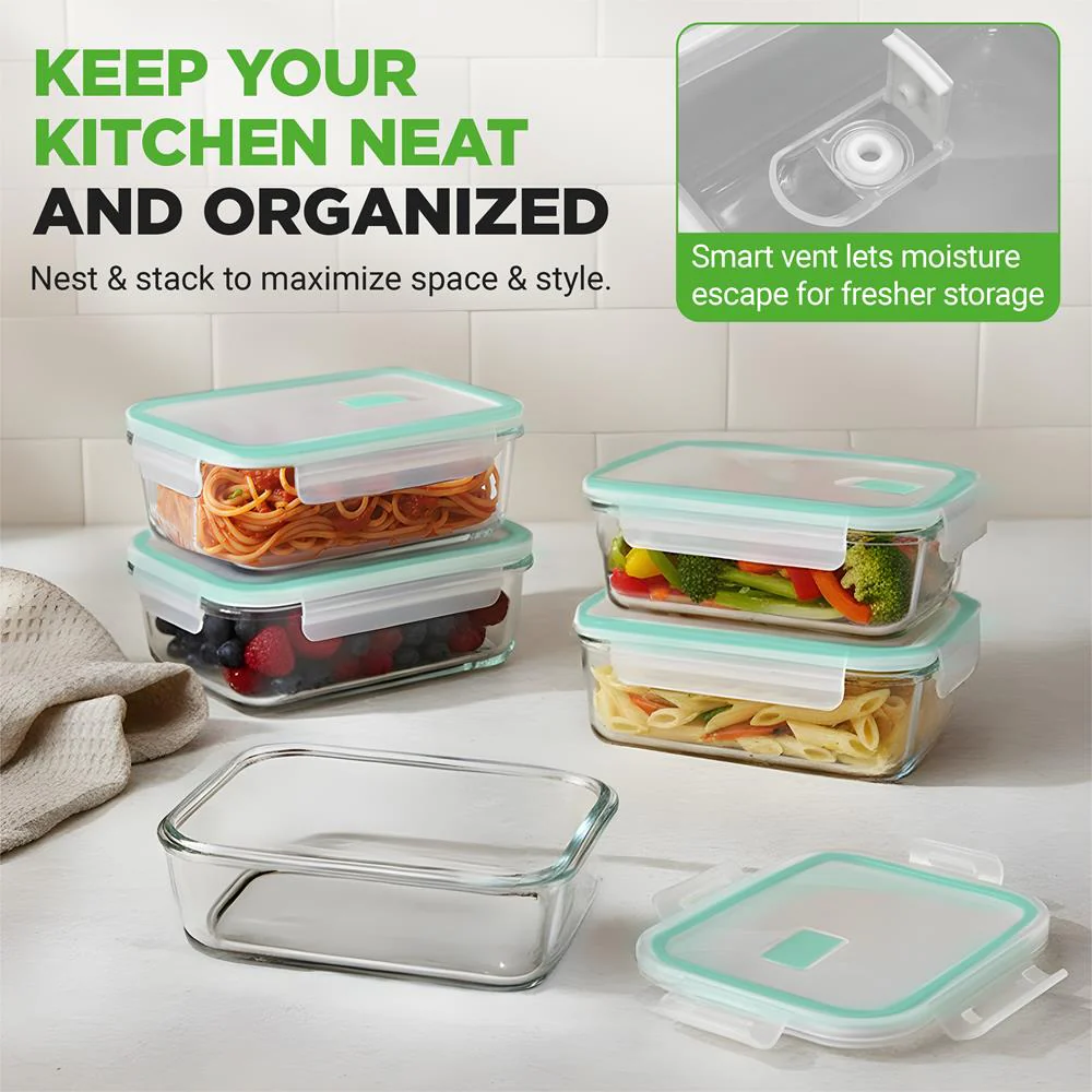 High Borosilicate Glass Food Container - Image 5