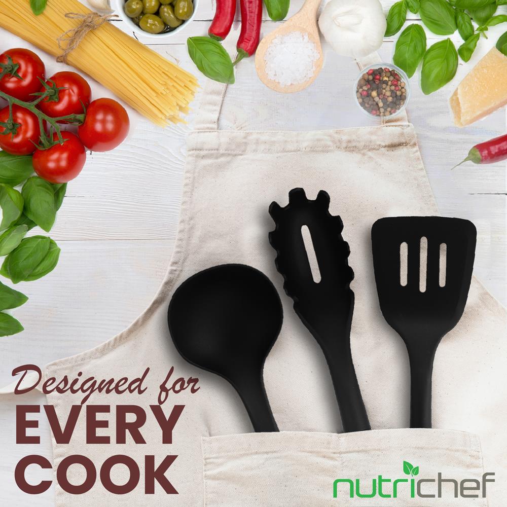 Kitchen Cooking Utensils Set - Includes Soup Ladle, Pasta Fork, And Spatula, Works With Models: Nccw14Sbr & Nccw20Sbr - Image 6