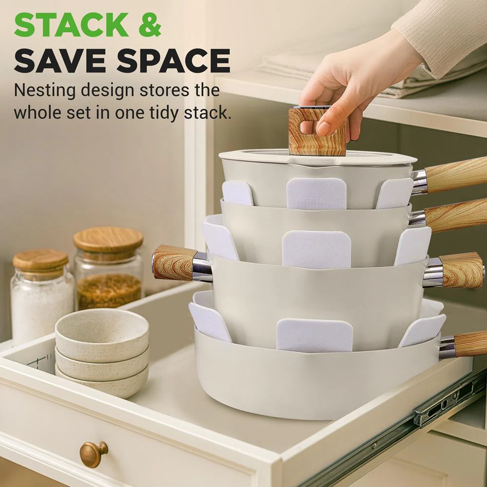 Home Kitchen Cookware Set - Image 3