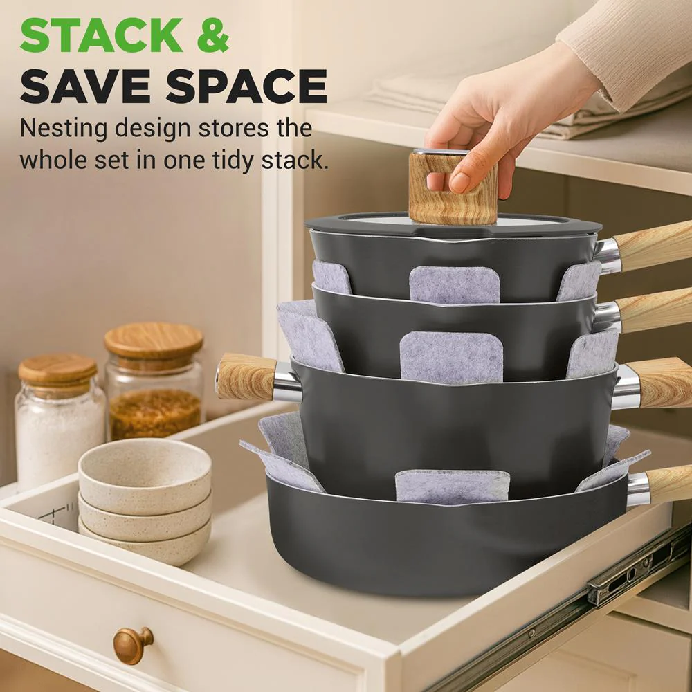 Home Kitchen Cookware Set - Image 3