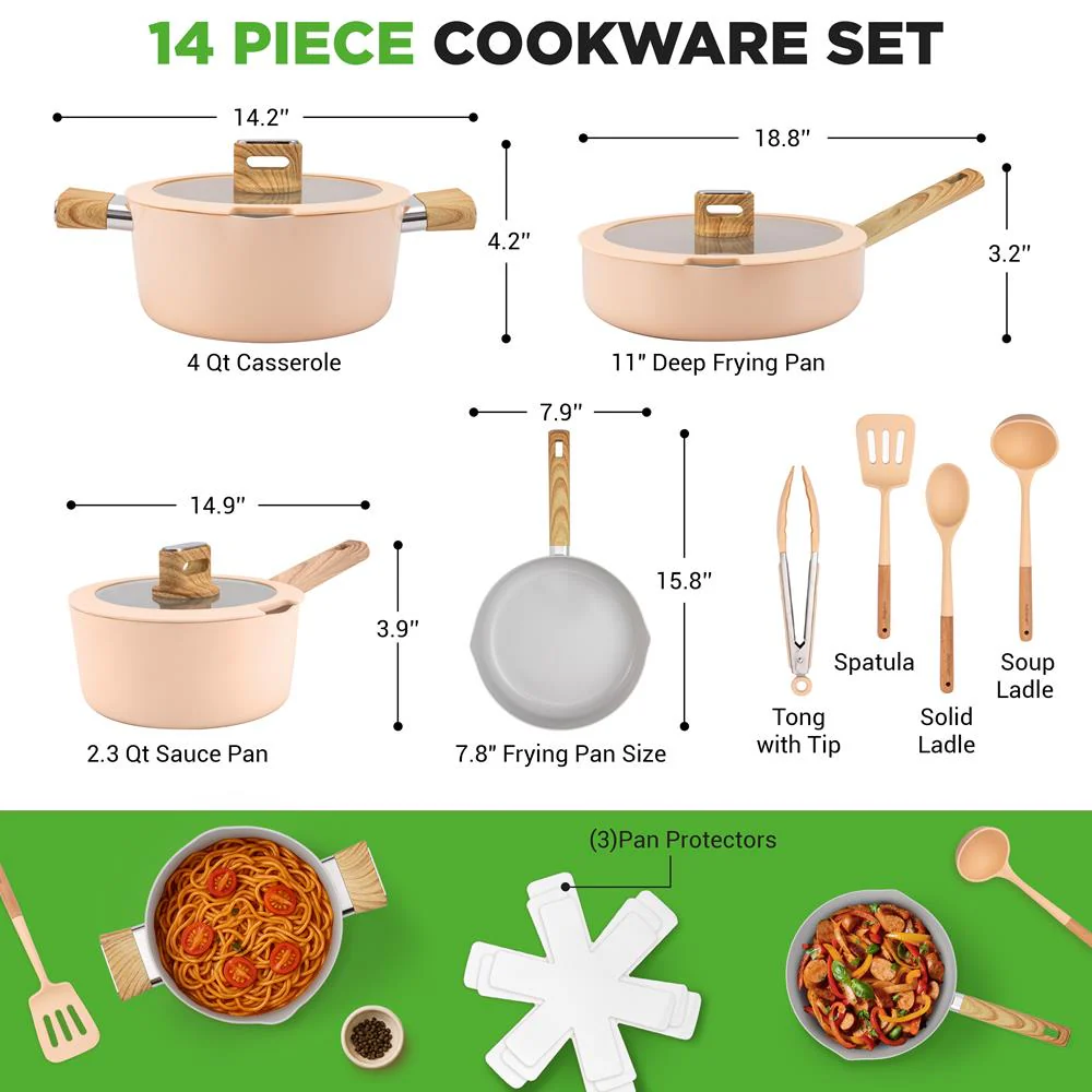 Home Kitchen Cookware Set - Image 8