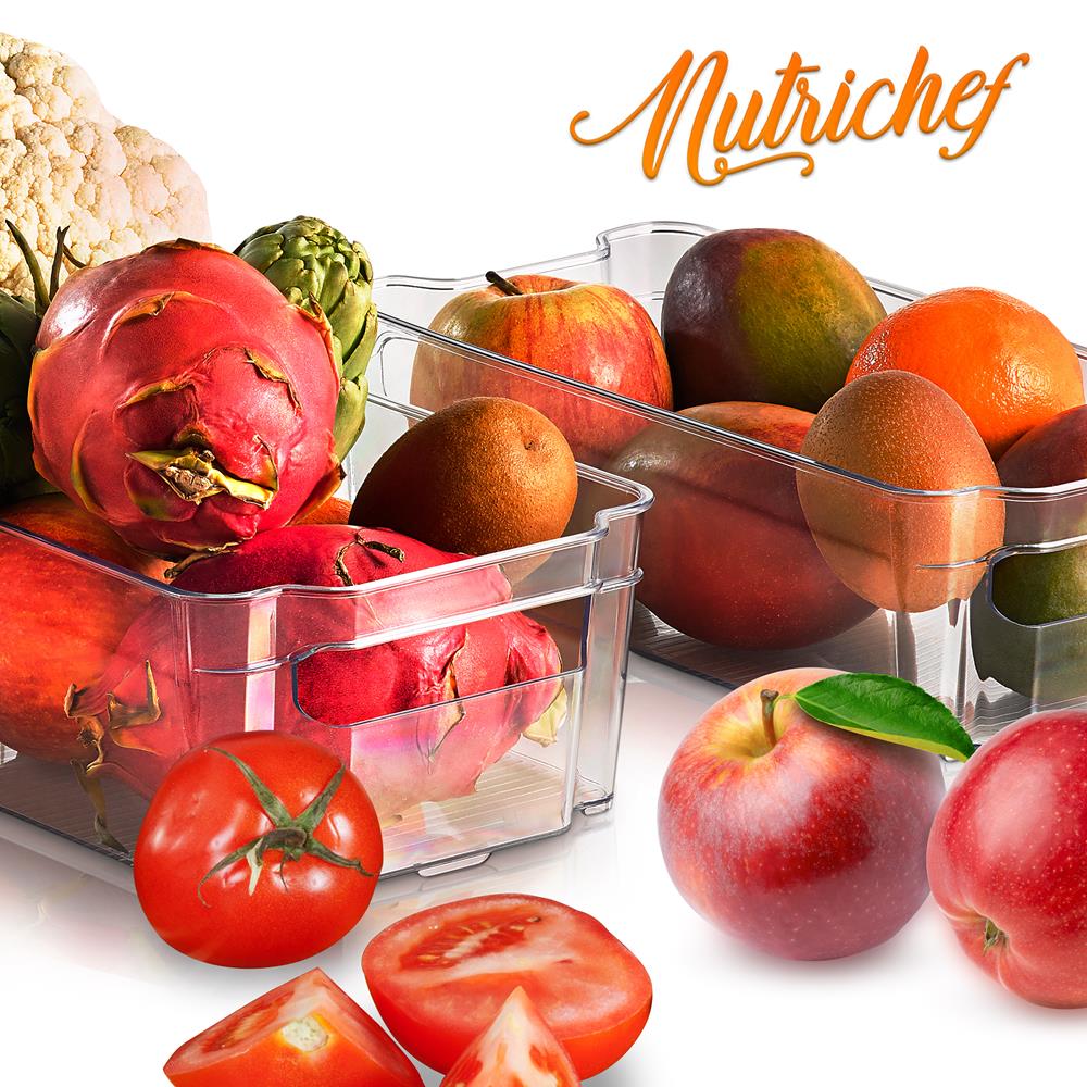 8-Piece Clear Fridge Organizer Set, BPA-Free, Shatter-Resistant Plastic - Image 8