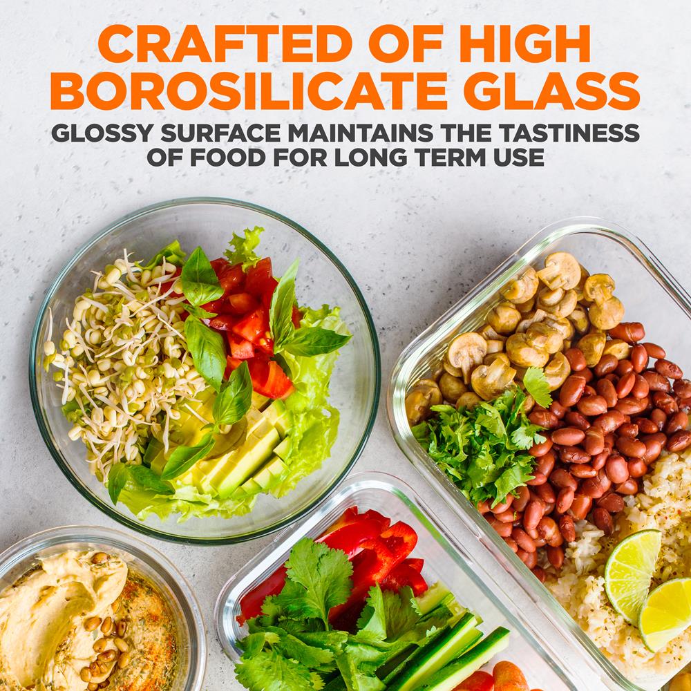 High Borosilicate Glass Food Container - Image 4