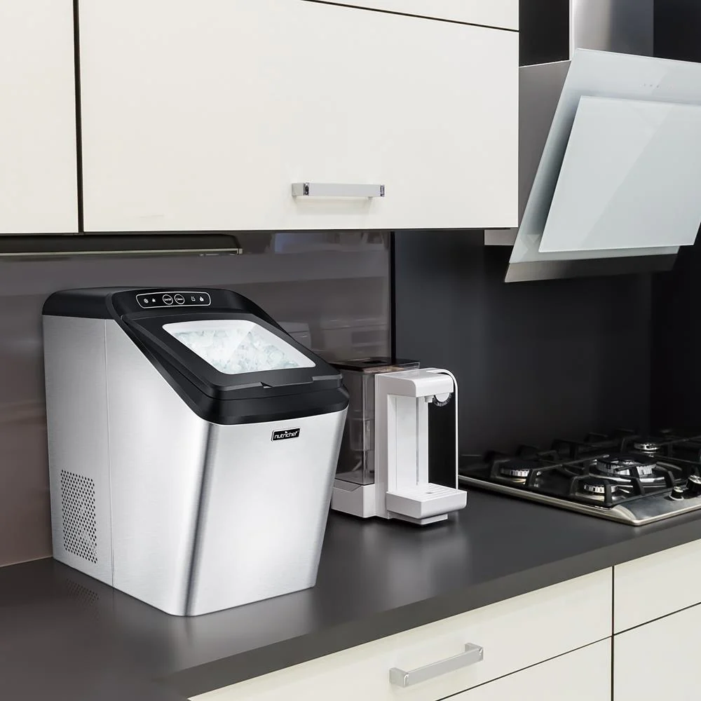 Countertop Nugget Ice Maker - Fast 26 lbs/Day, Stainless Steel - Image 8