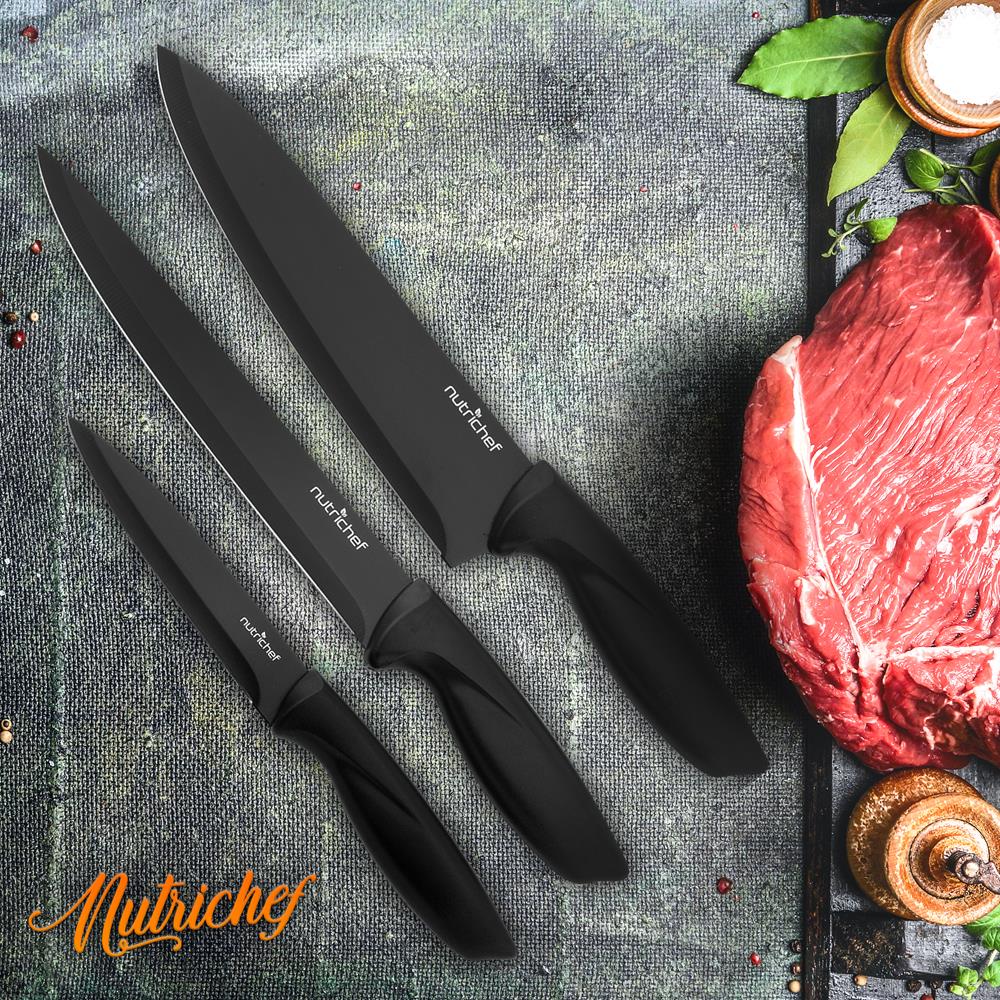7-Piece Knife Set for Precision Cutting, Stainless Steel, Acrylic Stand - Image 6