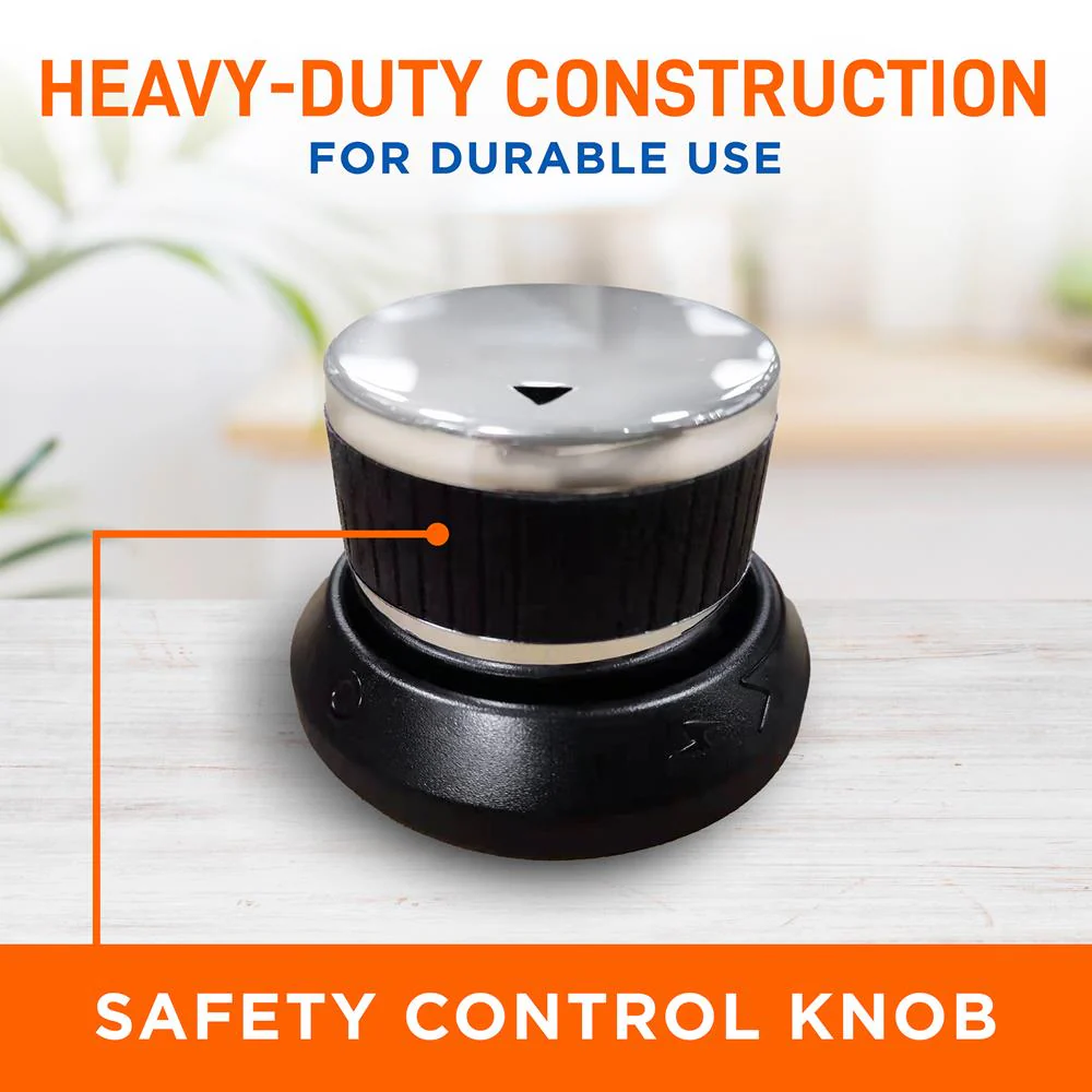 Replacement Plastic Knob- Works With Nutrichef Model Number: Ncpizovn - Image 3