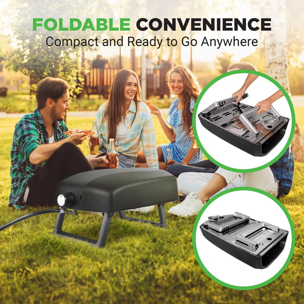 Portable Outdoor Pizza Oven - Gas Fired, Fire & Stone Outdoor Pizza Oven - Image 2