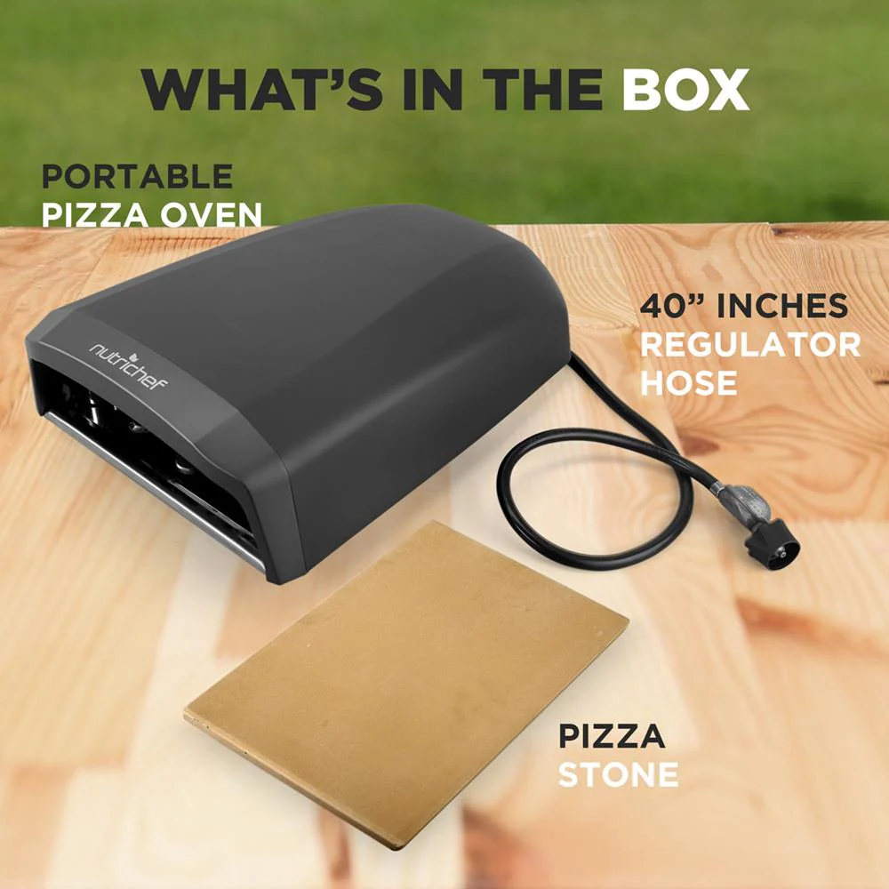 Portable Outdoor Pizza Oven - Gas Fired, Fire & Stone Outdoor Pizza Oven - Image 3