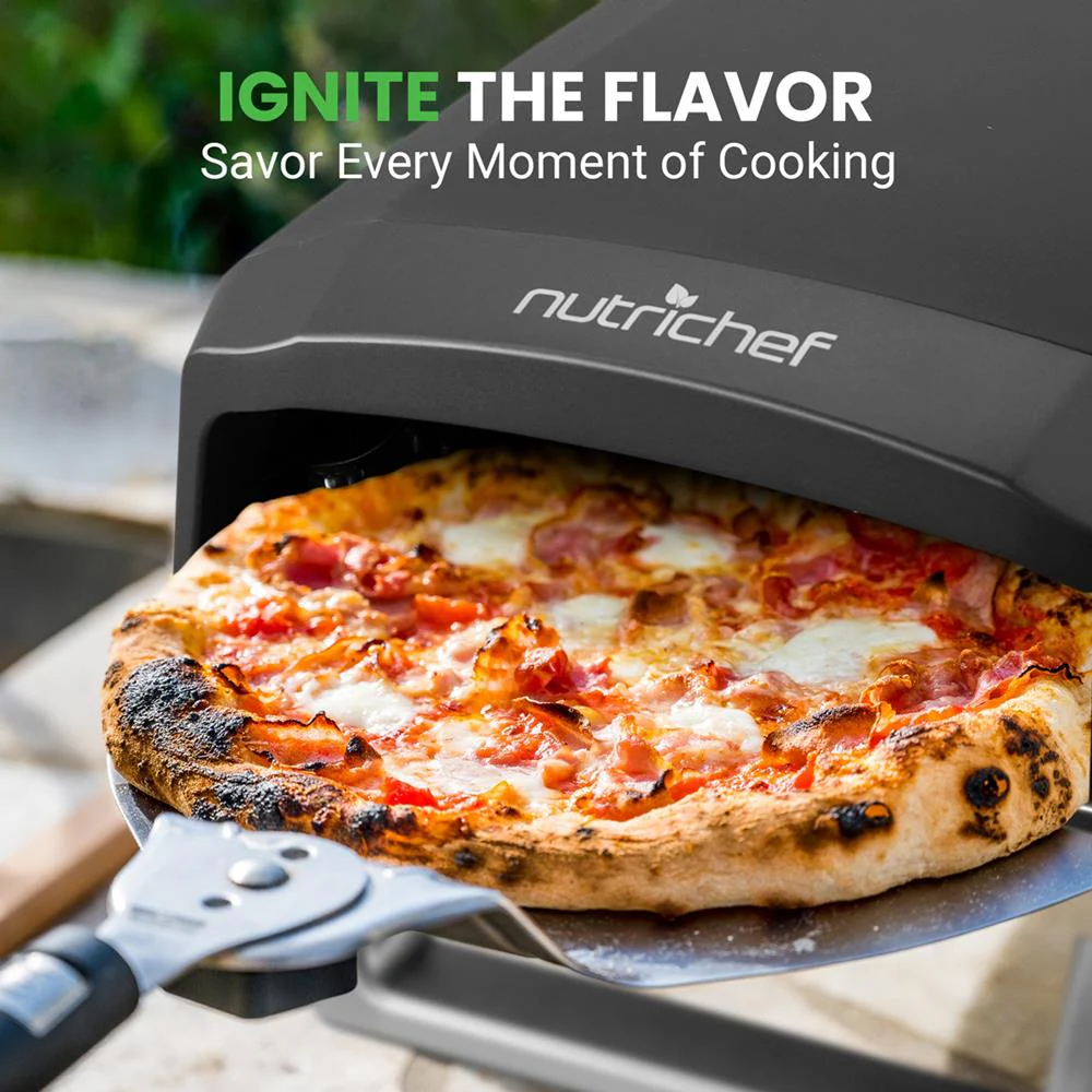 Portable Gas Pizza Oven - 12" Pizza in 60s, Stainless Steel, Easy Setup - Image 7