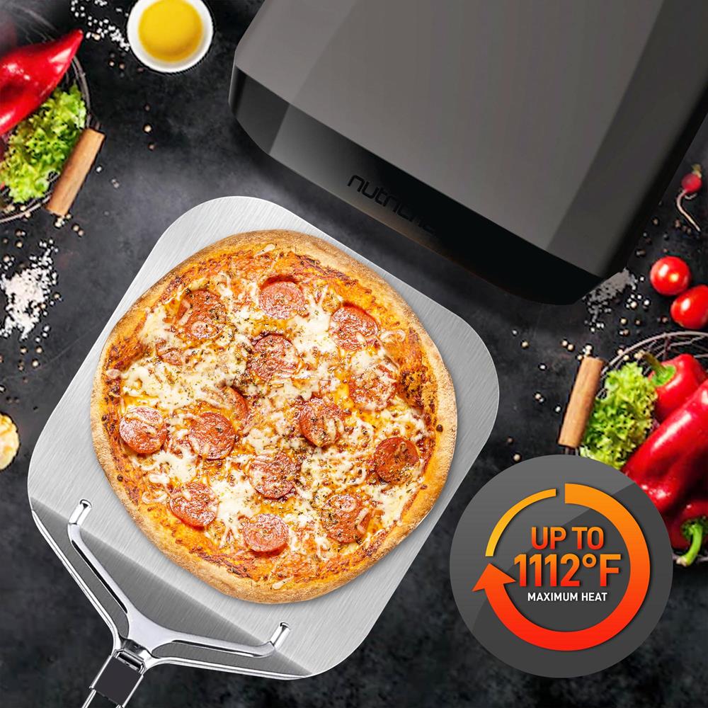 Nonstick Pizza Peel, Foldable Aluminum Base, Stainless Steel Handle - Image 6