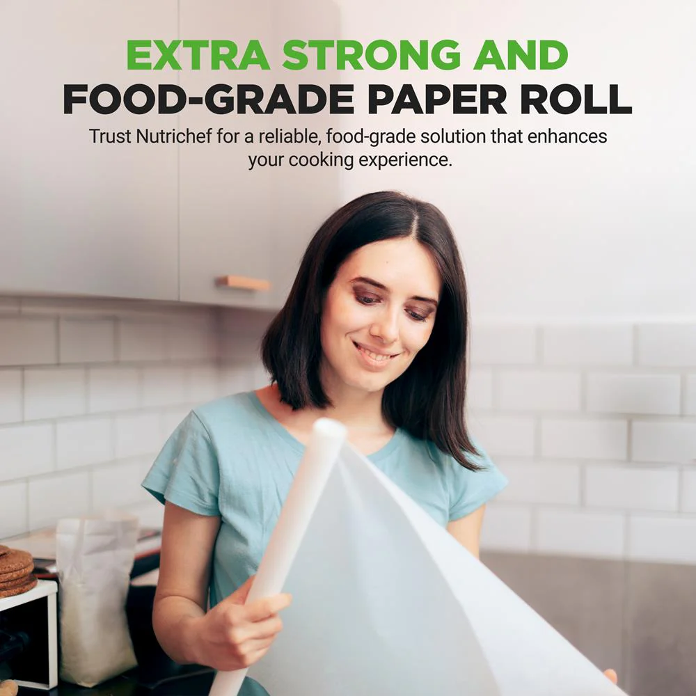Parchment Paper Roll Non-Stick Silicone Coated 200 Sq Ft - Image 4