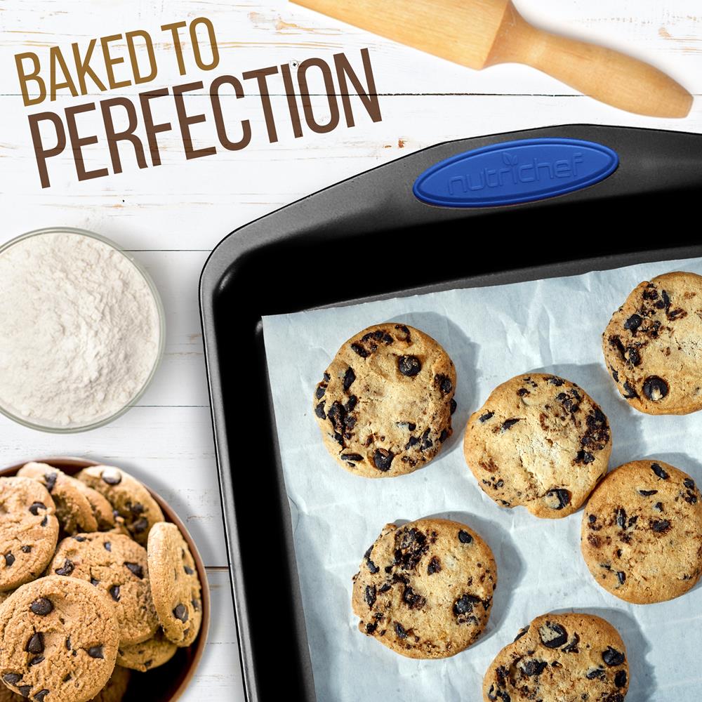 15-Piece Nonstick Bakeware Set, Durable Carbon Steel, Gold - Image 6