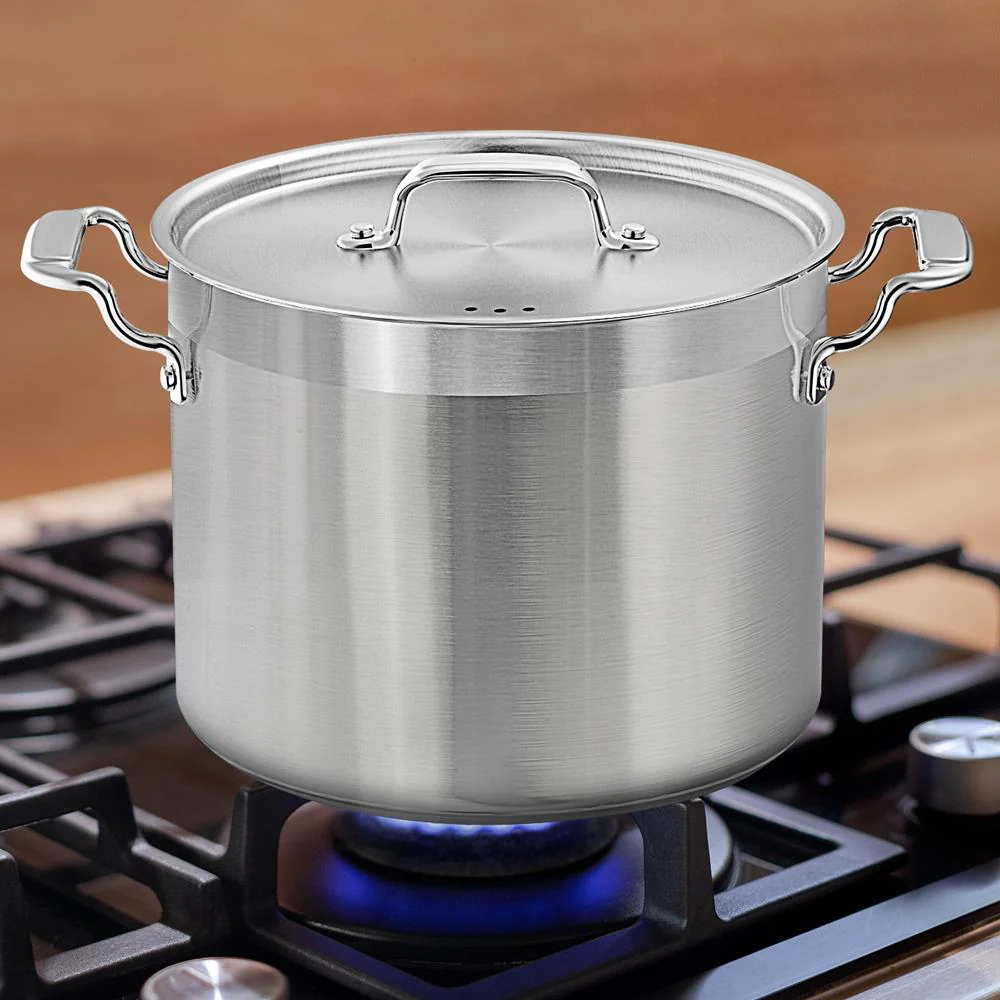 14 Qt Stock Pot - Even Heat, Induction Ready, Stainless Steel - Image 8