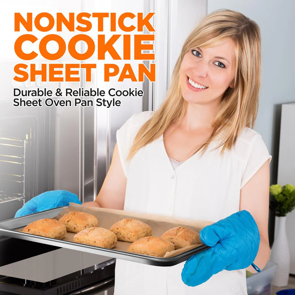 2 Sets Baking Sheet Pan With Cooling Rac - Image 4