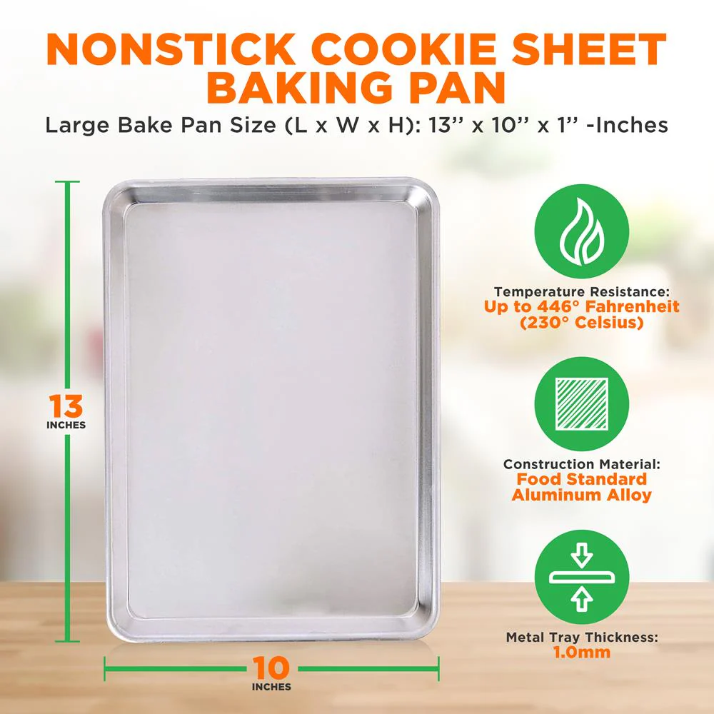 Small Baking Sheet Pan With Cooling Rack - Image 2