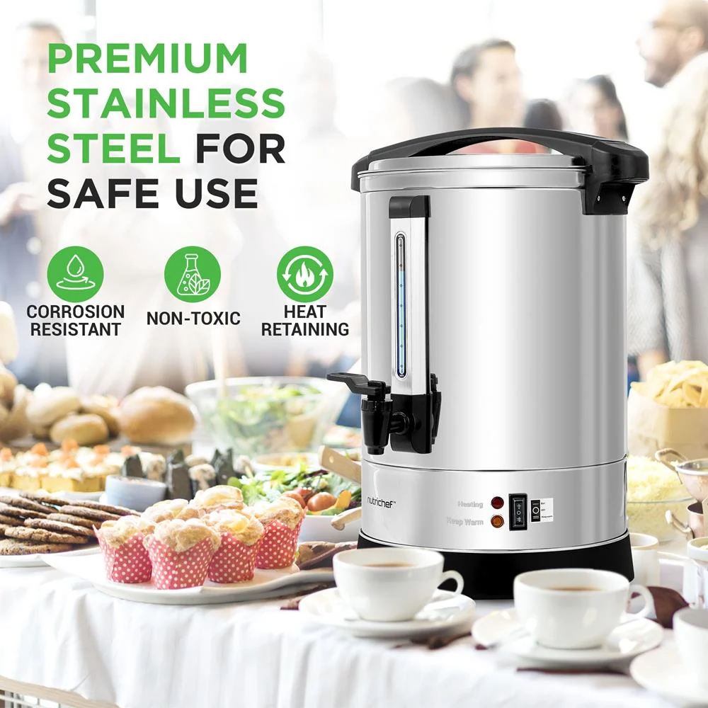 13L Water Boiler & Dispenser, Consistent Heat, Stainless Steel, Silver - Image 6