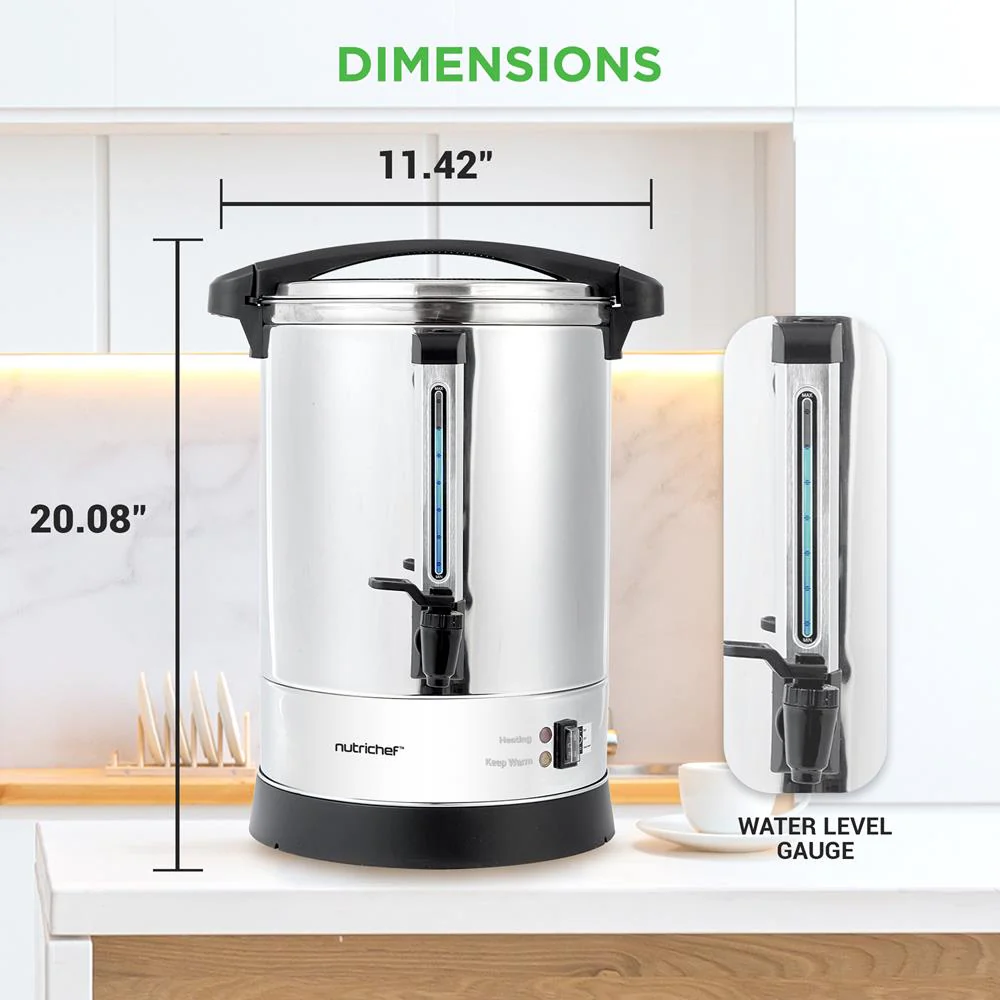 13L Water Boiler & Dispenser, Consistent Heat, Stainless Steel, Silver - Image 7