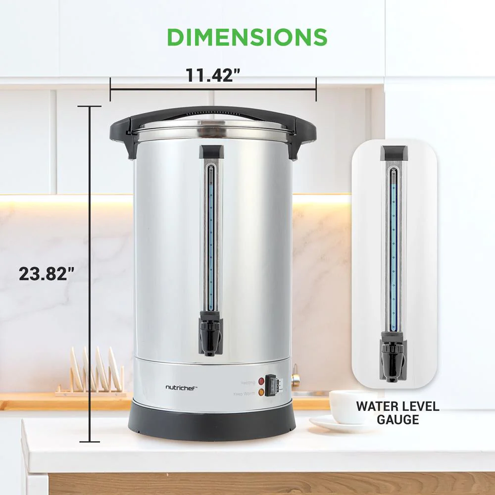 19L Water Boiler & Dispenser, Quick Heat, Stainless Steel, Silver - Image 7