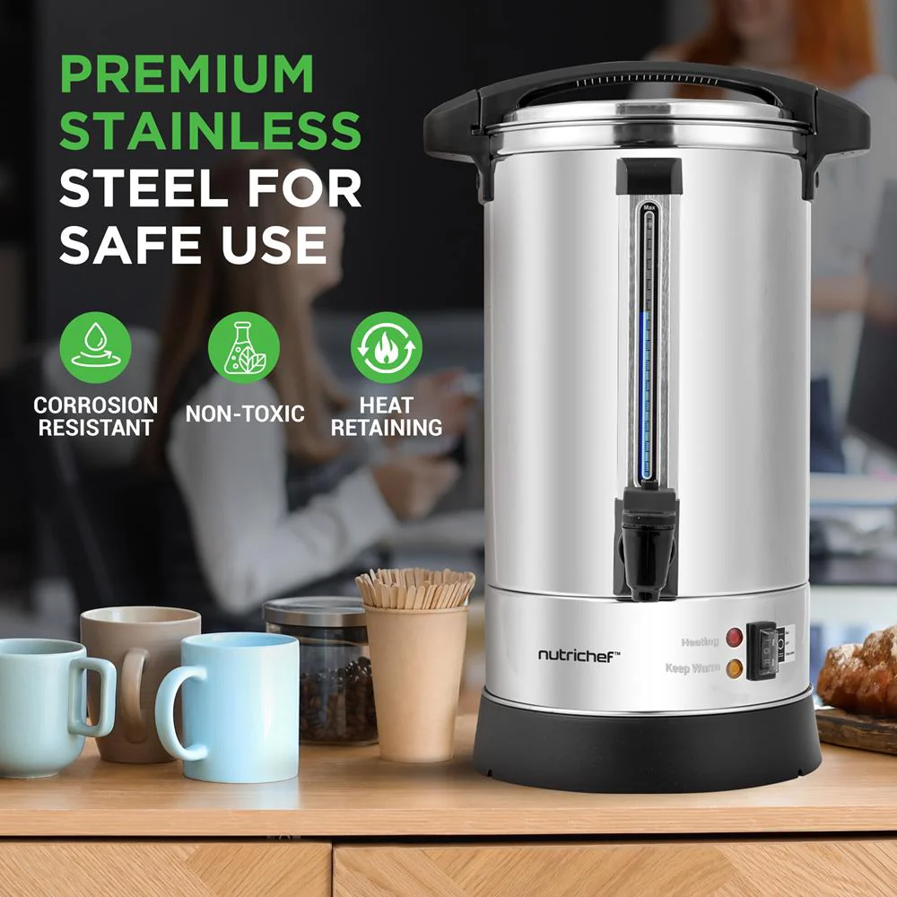 8L Water Boiler & Dispenser, Consistent Heat, Stainless Steel, Silver - Image 6
