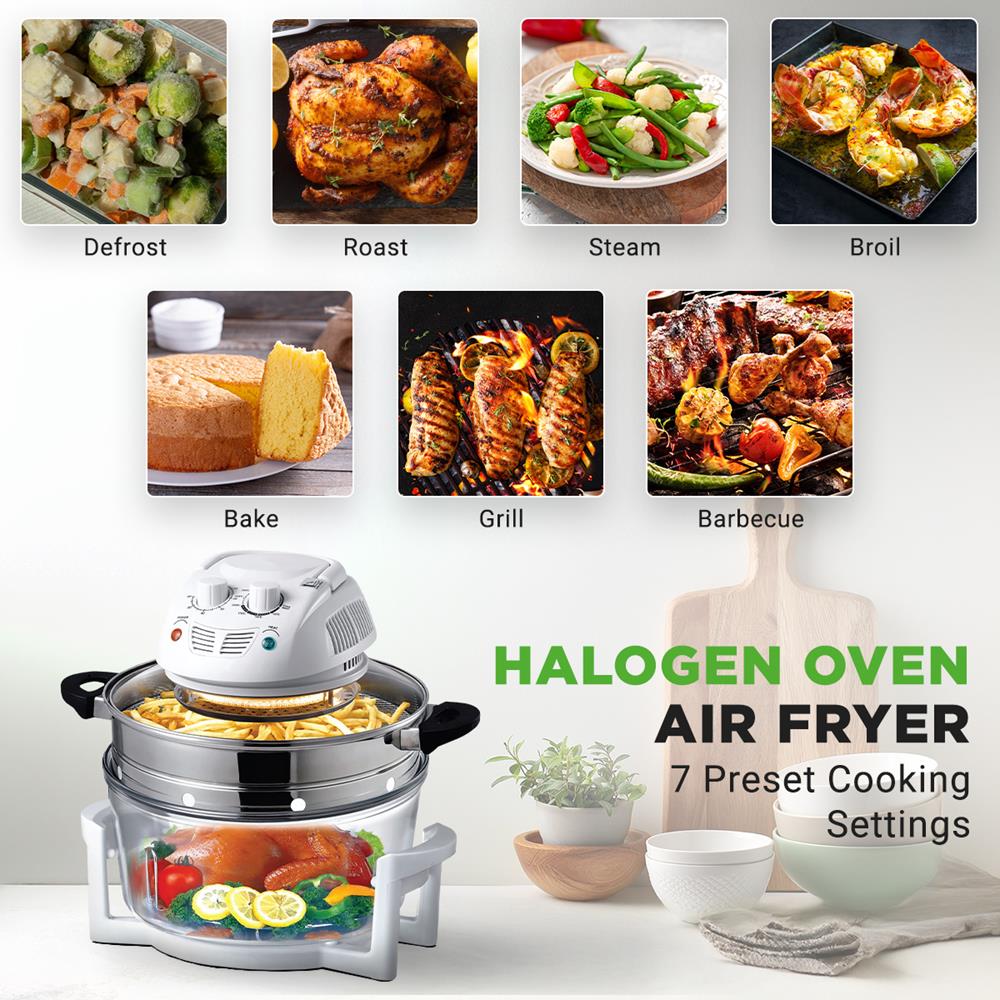 Halogen Oven Air-Fryer / Infrared Convection Cooker, Healthy Kitchen Countertop Cooking - Image 2