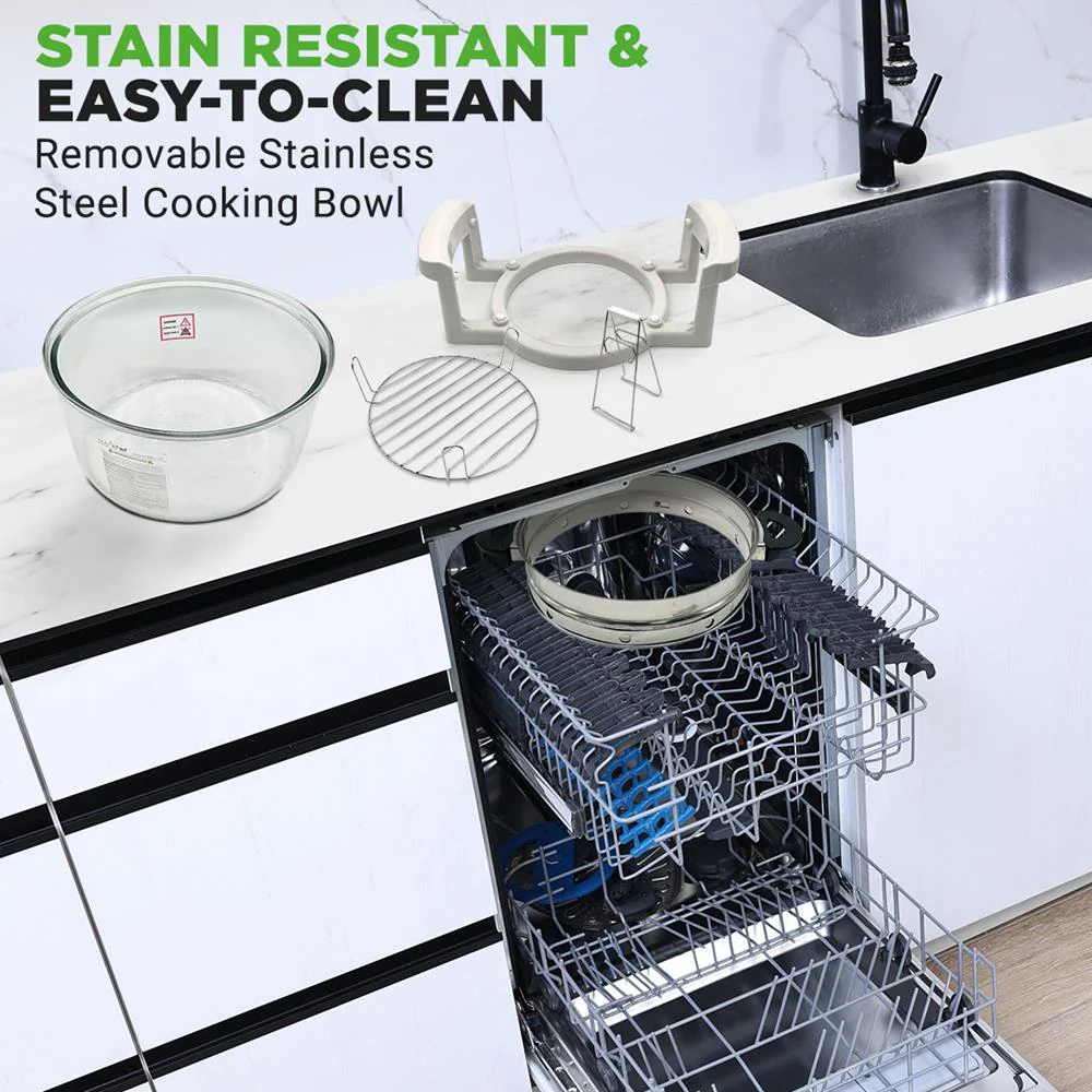Halogen Oven Air-Fryer / Infrared Convection Cooker, Healthy Kitchen Countertop Cooking - Image 4