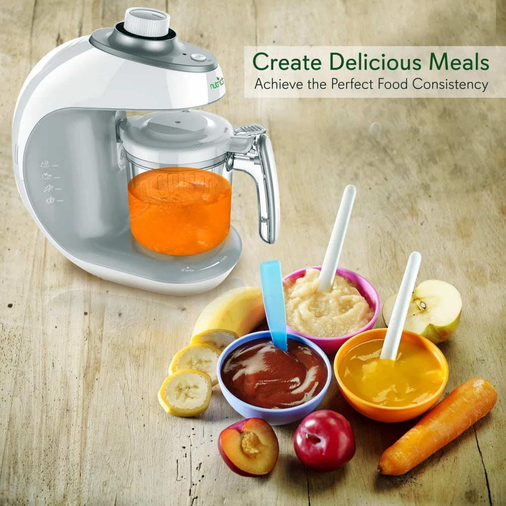 Baby Food Maker 2-in-1 Steamer & Blender Adjustable Timer Dishwasher Safe - Image 5
