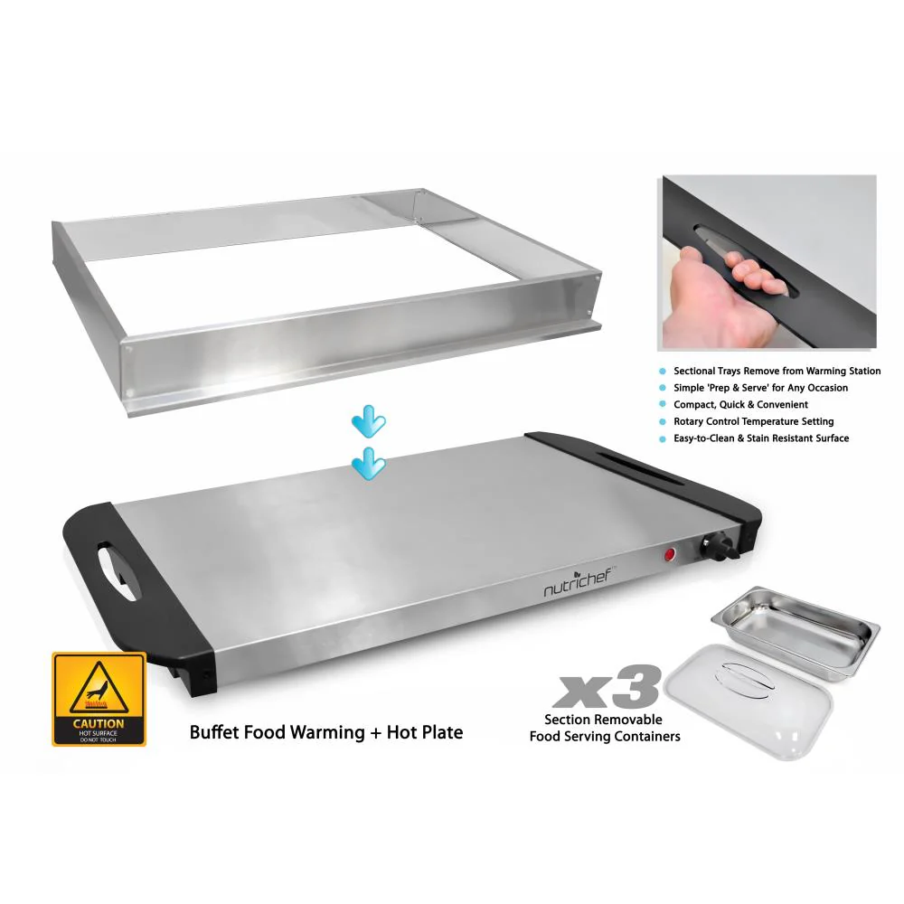 Buffet Food Warmer Serving Station - Image 3