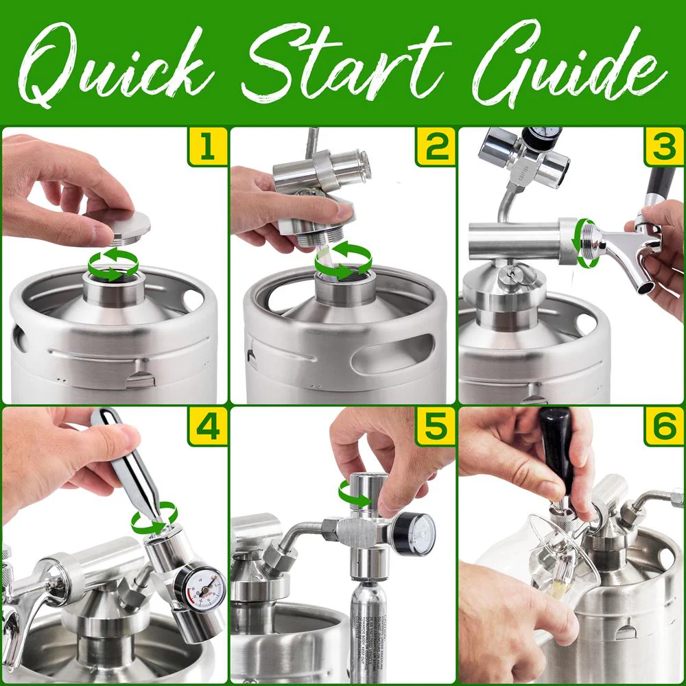 Homebrew Mini Keg System, 128 Oz. - Image 5