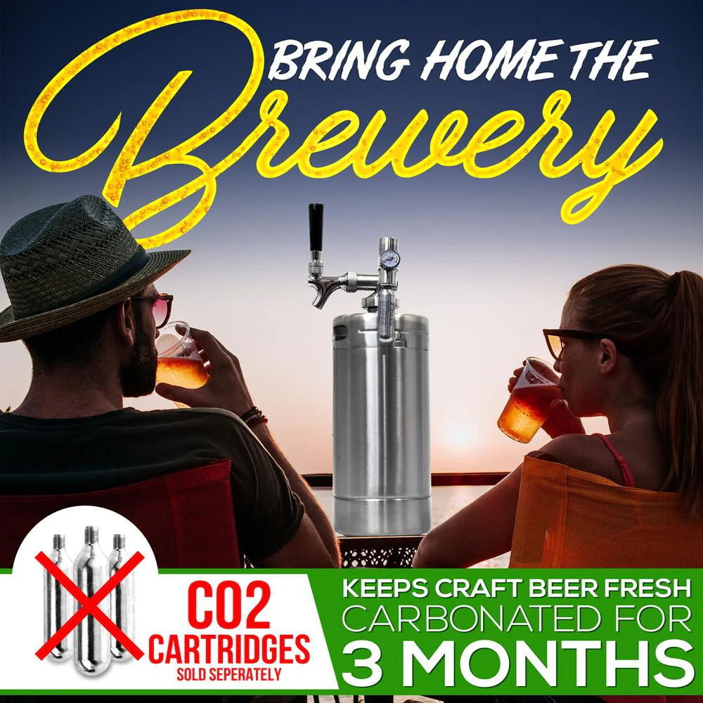 Homebrew Mini Keg System, 128 Oz. - Image 7