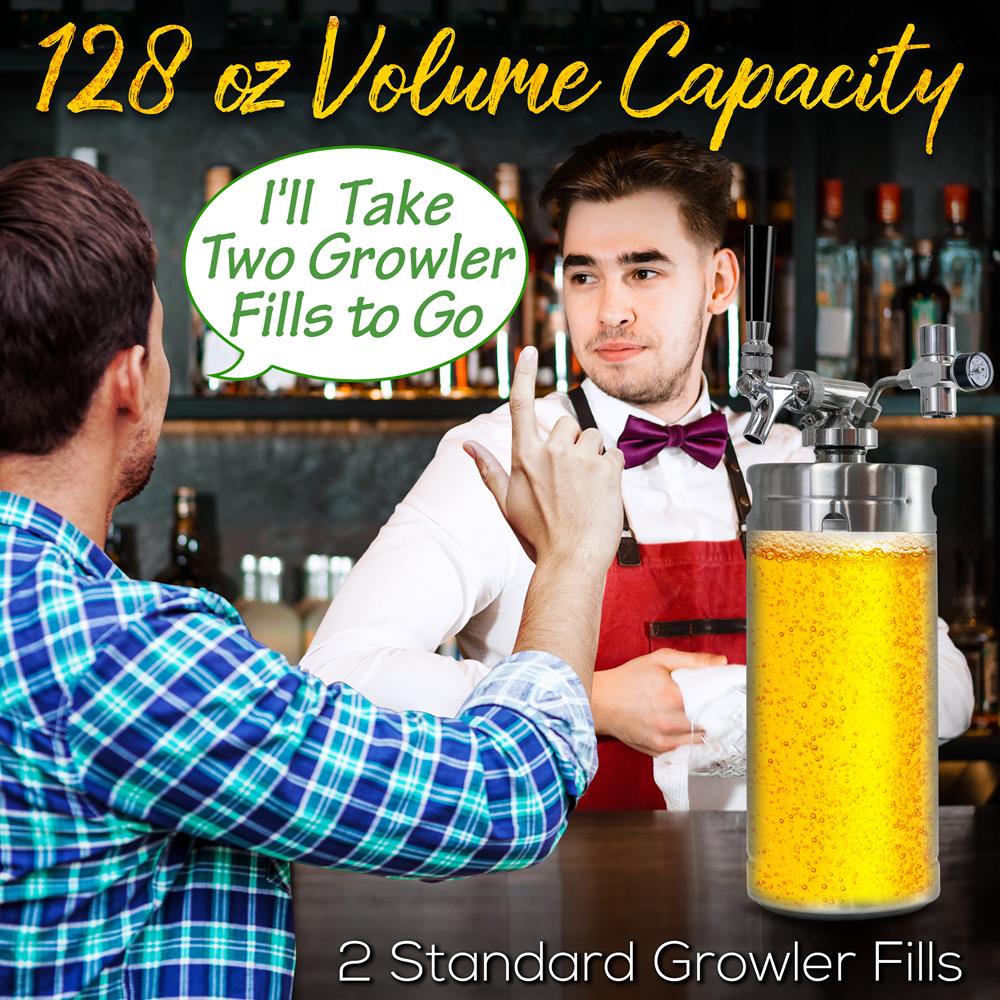Homebrew Mini Keg System, 128 Oz. - Image 8