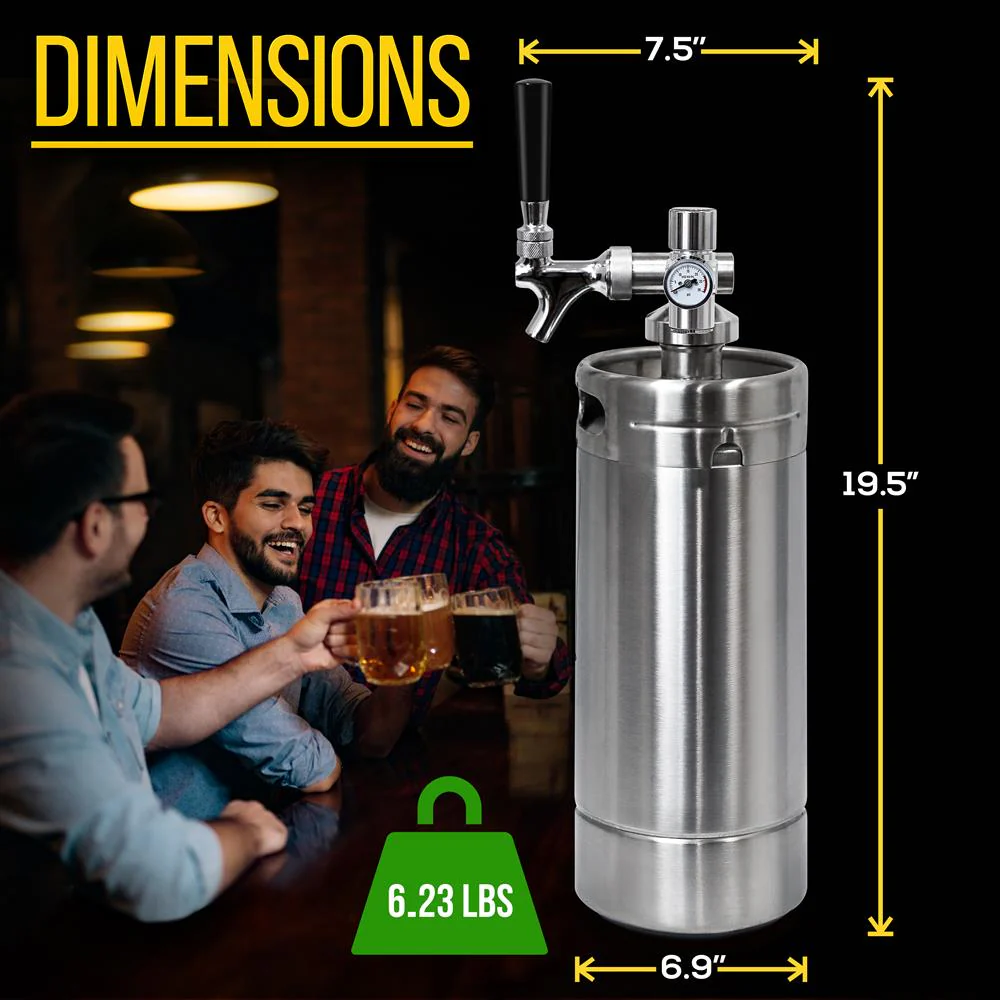 Homebrew Mini Keg System, 128 Oz. - Image 9