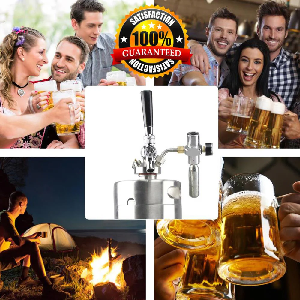 Homebrew Mini Keg System, 128 Oz. - Image 8